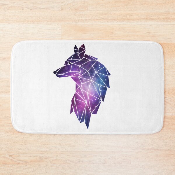 Item preview, Geometric Galaxy Wolf Polygon Art designed and sold by Art0and0Fashion.