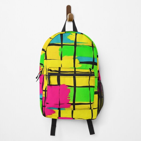 Item preview, Neon painting with broad brushstrokes 1 designed and sold by michplante60.