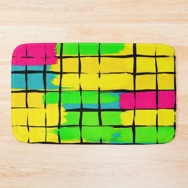 Item preview, Neon painting with broad brushstrokes 1 designed and sold by michplante60.