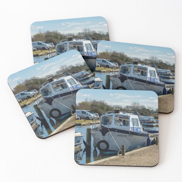 Item preview, Boats moored on the Thurne, Potter Heigham designed and sold by yackers1.
