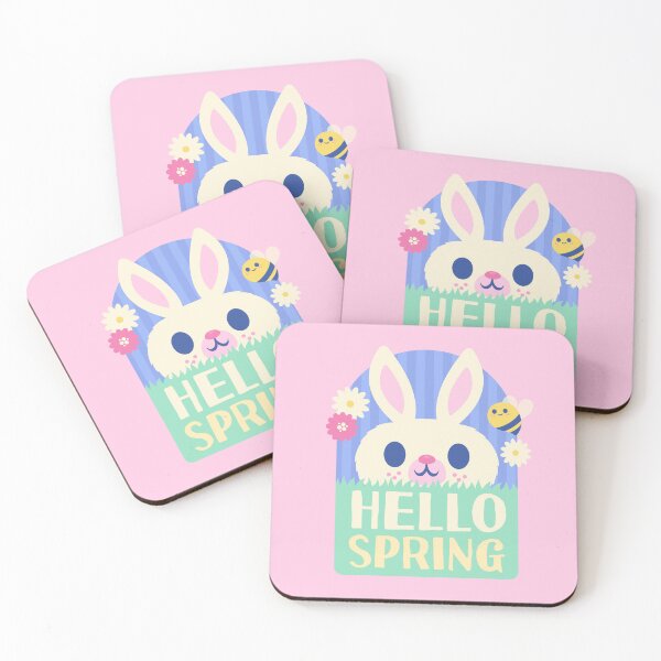Item preview, Hello Spring Bunny designed and sold by jsongdesign.