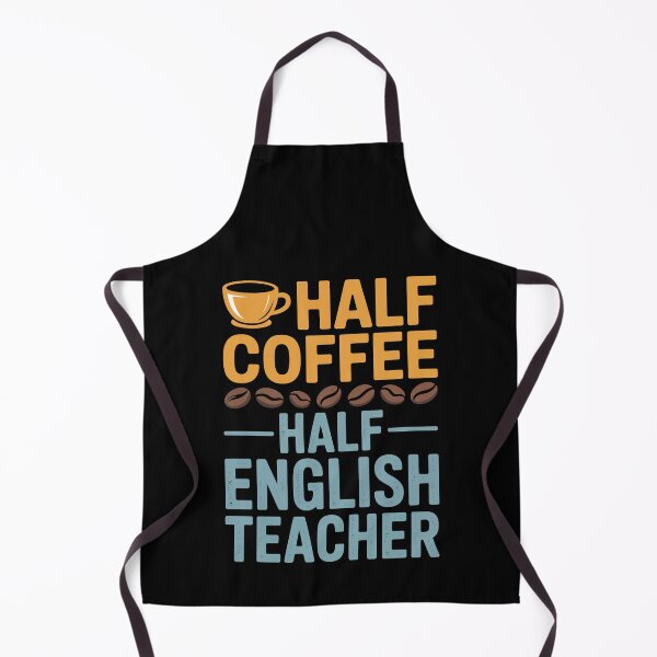 Item preview, Half Coffee Half English Teacher designed and sold by jkrphoto.