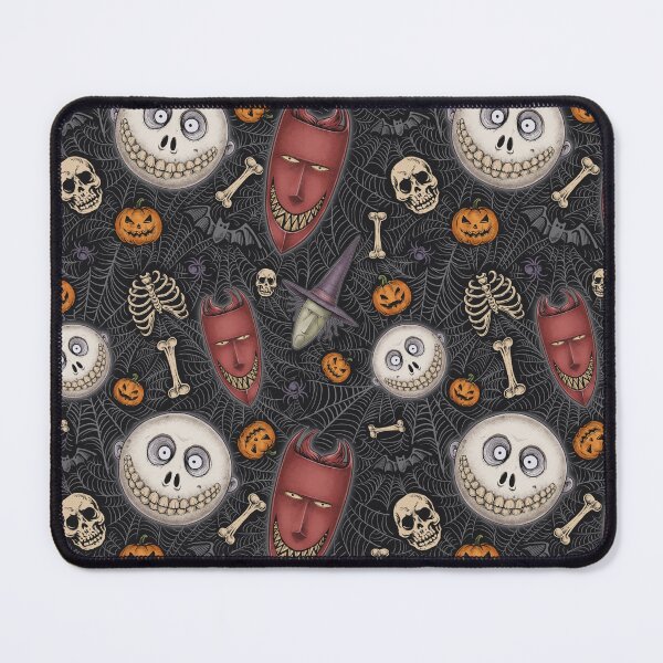 Item preview, The Nightmare Before Christmas : Lock, Shock, & Barrel Seamless Pattern designed and sold by Dmitrii Legoshin.