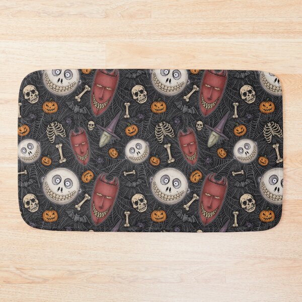 Item preview, The Nightmare Before Christmas : Lock, Shock, & Barrel Seamless Pattern designed and sold by Dmitrii Legoshin.