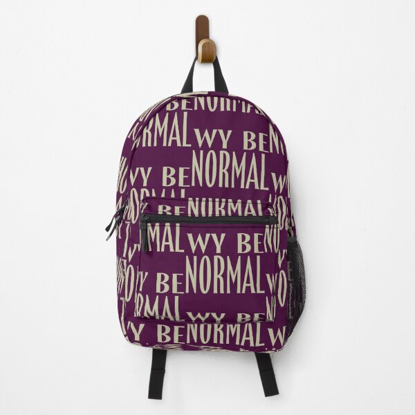 Item preview, Why Be Normal – Minimalist Existential Typography Design designed and sold by ironpalette.