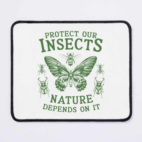Item preview, Protect Our Insects Nature Depends On It - Vintage Scientific Illustration Art designed and sold by Dmetalx Art Apparel.
