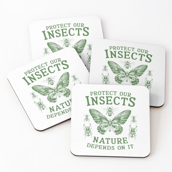 Item preview, Protect Our Insects Nature Depends On It - Vintage Scientific Illustration Art  designed and sold by Dmetalx Art Apparel.