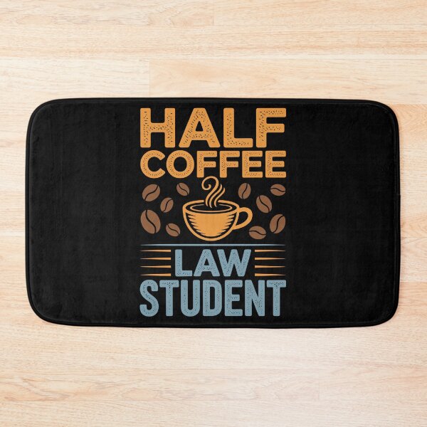 Item preview, Half Coffee and Law Student designed and sold by jkrphoto.