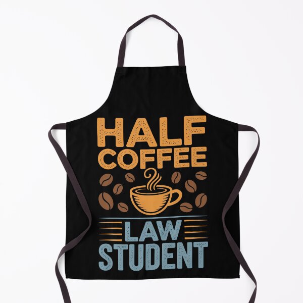 Item preview, Half Coffee and Law Student designed and sold by jkrphoto.