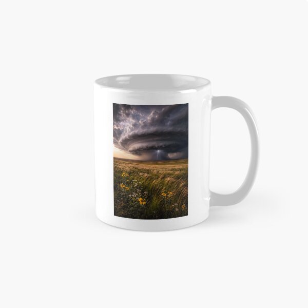 Item preview, Supercell Storm Over Golden Field designed and sold by Yomere.