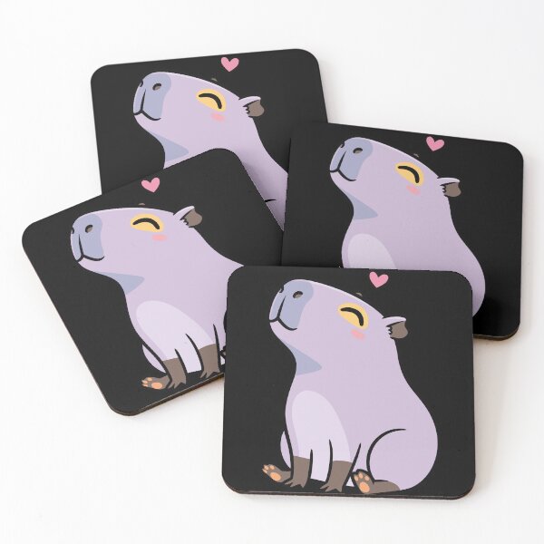 Item preview, Starry Capy Dreams - Lavender Dreamy Capybara designed and sold by AdriqnArt.