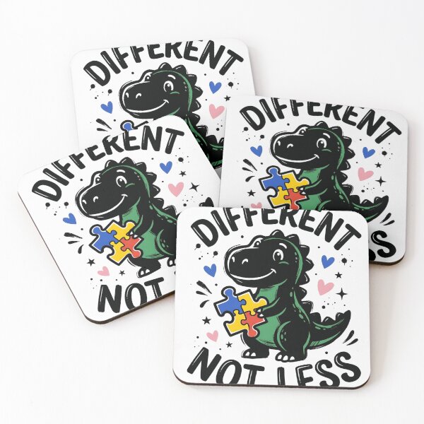 Item preview, Different Not Less Design, Neurodiversity Awareness Gift, Autism Acceptance designed and sold by AsturShop.