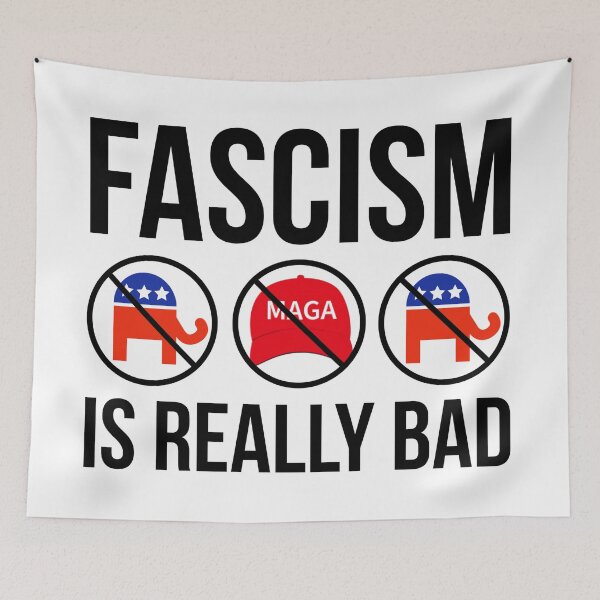 Item preview, Fascism is really bad designed and sold by Rachel the Artist .
