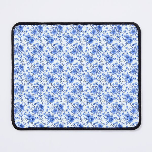 Item preview, Blue Toile Watercolor Phone Case Aesthetic Gift for Her, Elegant Blue Toile Blanket Cozy Vintage Home Decor Gift, Blue Toile Seamless Pattern Journal Graduation Gift Idea designed and sold by Noe Mill.