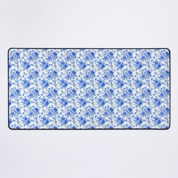 Item preview, Blue Toile Watercolor Phone Case Aesthetic Gift for Her, Elegant Blue Toile Blanket Cozy Vintage Home Decor Gift, Blue Toile Seamless Pattern Journal Graduation Gift Idea designed and sold by Noe Mill.