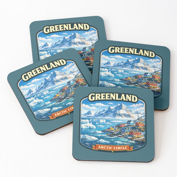 Item preview, Greenland Arctic Circle designed and sold by Myra365Art.