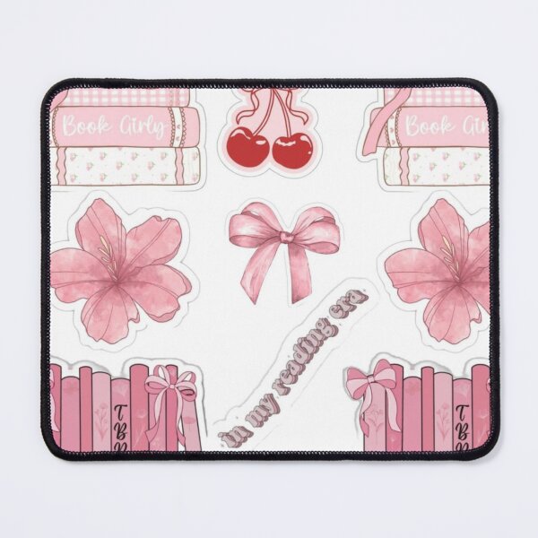 Item preview, Pink Bookish Coquette Sticker Pack - In My Reading Era, TBR Books & Bows designed and sold by Camistudios.