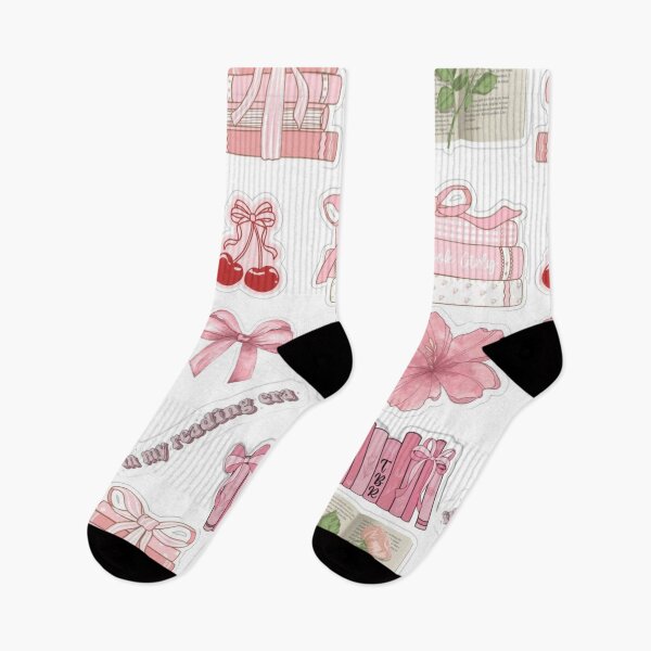 Item preview, Pink Bookish Coquette Sticker Pack - In My Reading Era, TBR Books & Bows designed and sold by Camistudios.