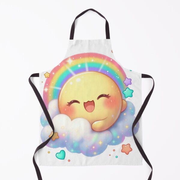 Item preview, Cute Rainbow Sun Cloud designed and sold by CoquetteLunaCo.