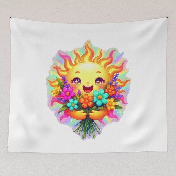 Item preview, Happy Rainbow Sun Bouquet designed and sold by CoquetteLunaCo.