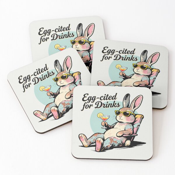 Item preview, easter cocktails Egg-cited for drinks designed and sold by andromeda-redd.