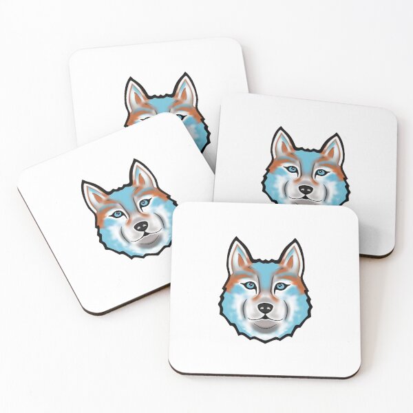 Item preview, Cute Husky Face Dog Lover designed and sold by Sartoris Art.