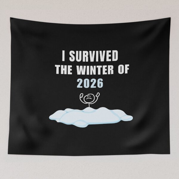 Item preview,  I Survived The Winter Of 2026  designed and sold by StudioTina.