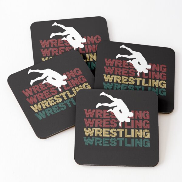 Item preview, Retro Wrestling Silhouette Graphic - Vintage Wrestler designed and sold by rawaart1.