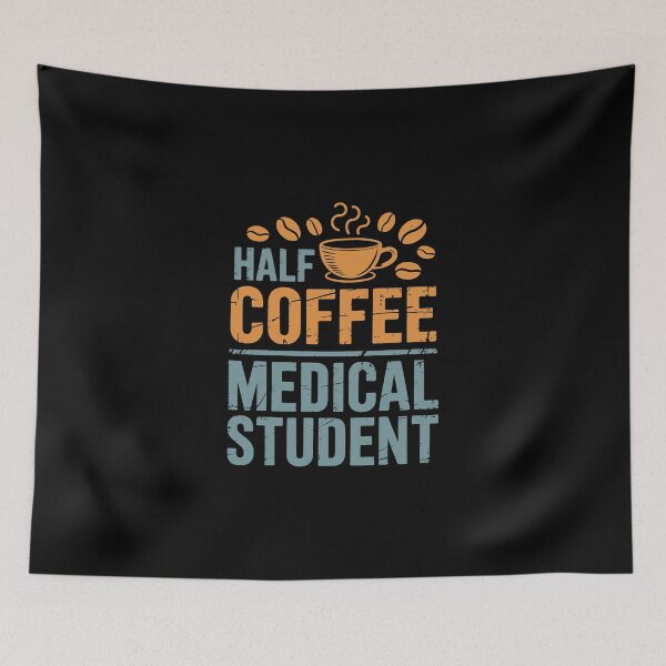 Item preview, Half Coffee Medical Student  designed and sold by jkrphoto.