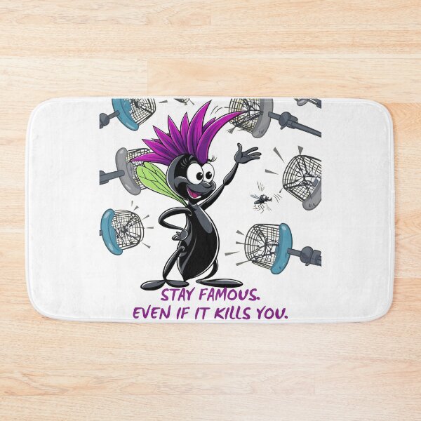 Item preview, Punk Mosquito Dark Humor Illustration designed and sold by PMTaurus.