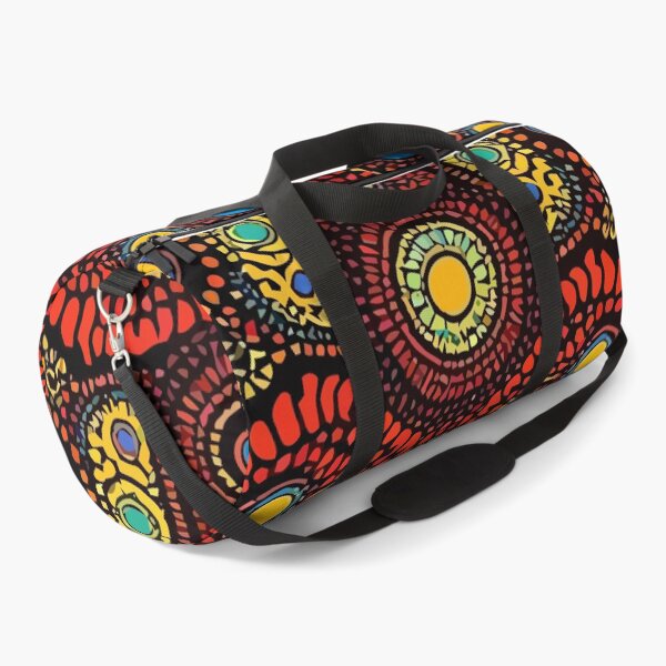 Item preview, Bold Geometric Aboriginal Art with Bright Colors designed and sold by RidaSalArt.