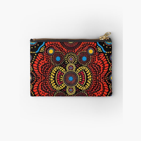 Item preview, Bold Geometric Aboriginal Art with Bright Colors designed and sold by RidaSalArt.