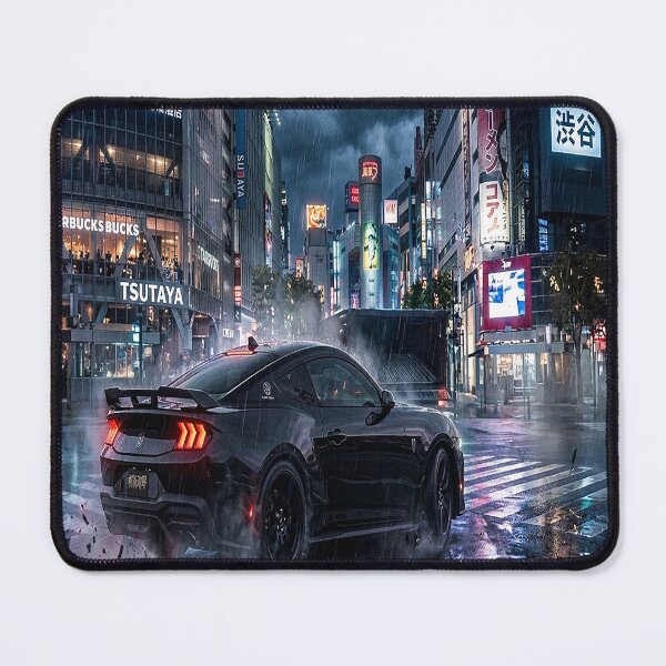 Item preview, Mustang Drift in Shibuya Street designed and sold by BrizzyArt.