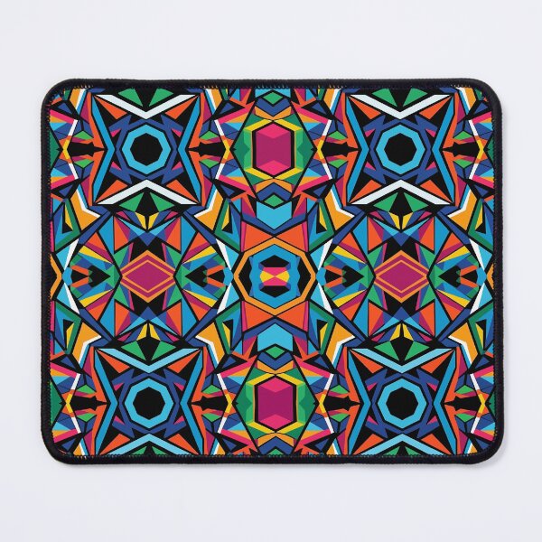 Item preview, Colorful Kaleidoscope Geometric Pattern designed and sold by RidaSalArt.