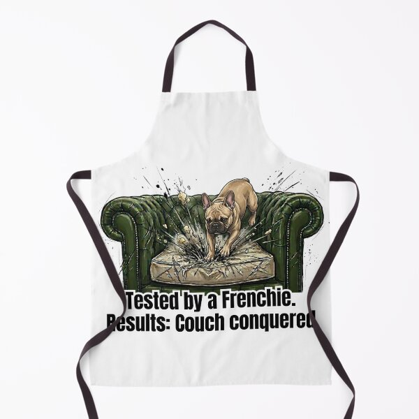 Item preview, Tested by a Frenchie - Funny Dog Couch Conqueror Art designed and sold by C360 Studio.