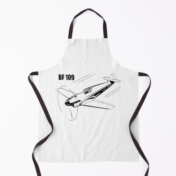 Item preview, BF 109 German WW2 Fighter Plane Flying Silhouette designed and sold by MilitaryMart.