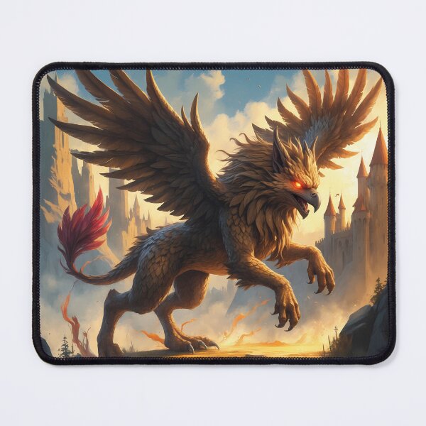 Item preview, Gryphon - Mythic Creature Fantasy Art designed and sold by Lucid Dream Pixel.