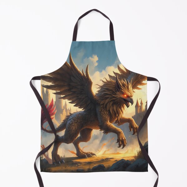 Item preview, Gryphon - Mythic Creature Fantasy Art designed and sold by Lucid Dream Pixel.