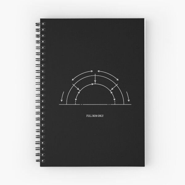 Item preview, Full ROM Only Minimalist Range of Motion Diagram designed and sold by GymHeavy.