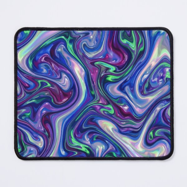 Item preview, Hypnotic Swirling Hues of Purple, Green & Blue designed and sold by RidaSalArt.