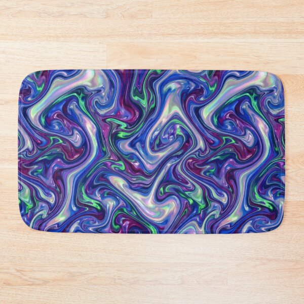 Item preview, Hypnotic Swirling Hues of Purple, Green & Blue designed and sold by RidaSalArt.