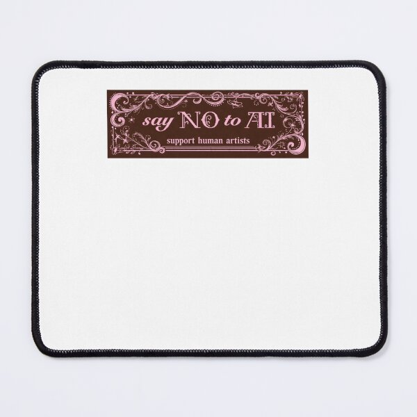 Item preview, Say No To Ai Support Human Artists Vintage designed and sold by krystalRomanart.