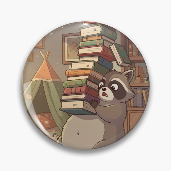 Item preview, Racoon Student designed and sold by tigrootiger.
