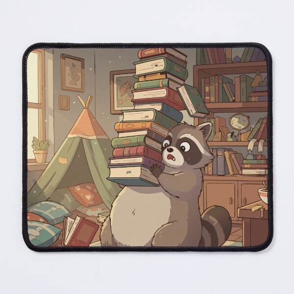 Item preview, Racoon Student designed and sold by tigrootiger.