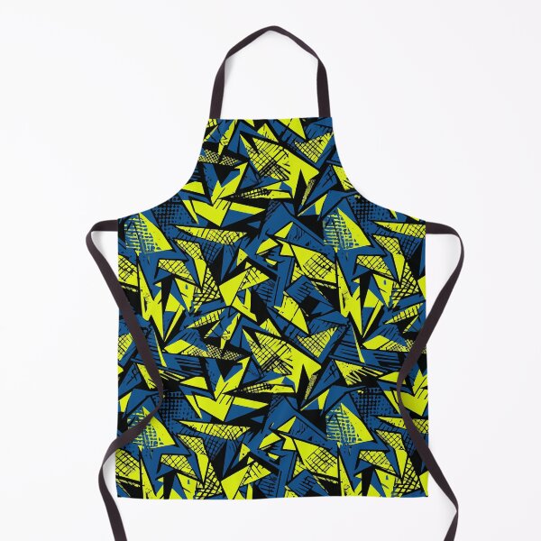 Item preview, Electric Neon Triangular Shapes with Bold Contrast designed and sold by RidaSalArt.
