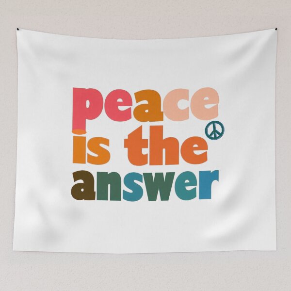 Item preview, Peace is the answer designed and sold by Stefrait-7.