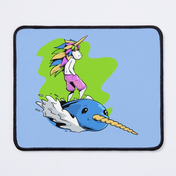 Item preview, Narwhal Surfing Unicorn designed and sold by TomiAx.