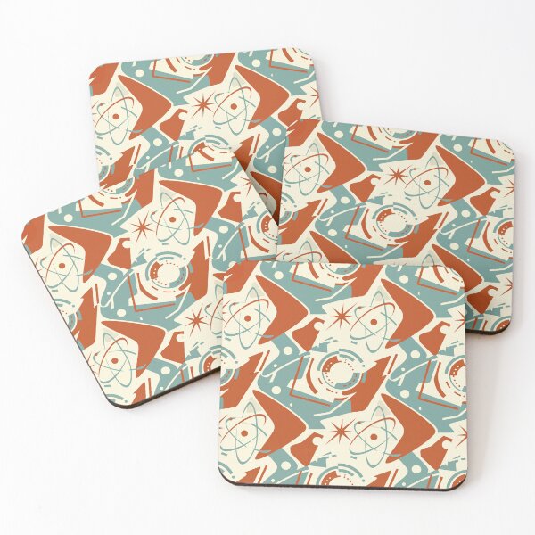 Item preview, Retro Atomic Science Pattern designed and sold by RidaSalArt.