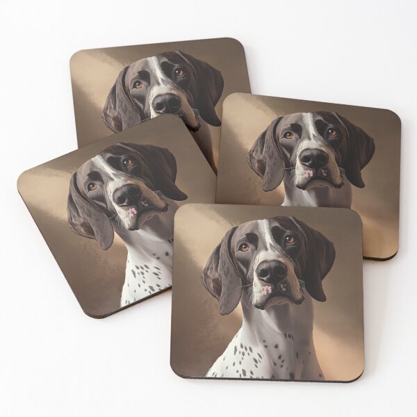 Item preview, Portrait of a German Shorthaired Pointer designed and sold by PetsArt.