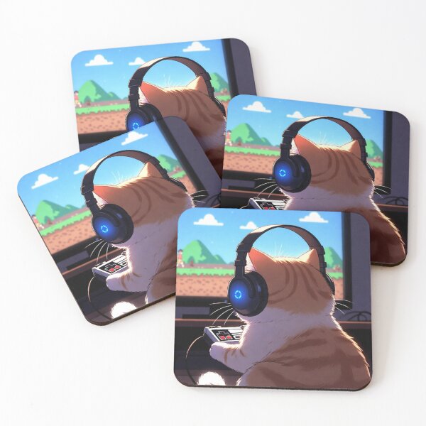 Item preview, Retro Gamer Cat – Classic Video Game Session designed and sold by NextNoob485.